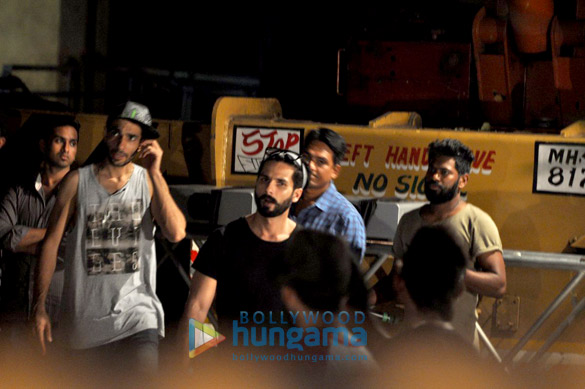 shahid shoots for an ad in bandra 7