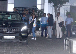 Shraddha Kapoor & Farhan Akhtar arrive from Bangalore after promoting ‘Rock On!! 2’
