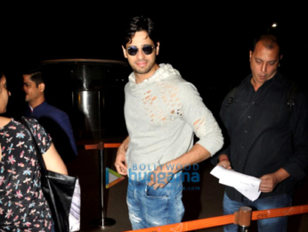 Sidharth Malhotra departs for Delhi to attend the New Zealand tourism event