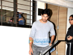 Sidharth Malhotra snapped post meeting in Bandra