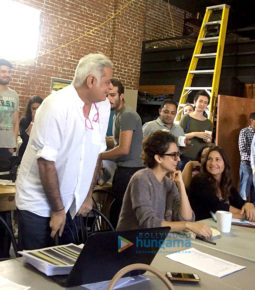 On The Sets Of The Film Simran