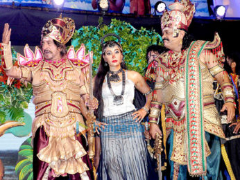 Sofia Hayat plays Surpnakha in Ramleela at the Red Fort in New Delhi