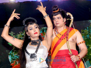 Sofia Hayat plays Surpnakha in Ramleela at the Red Fort in New Delhi