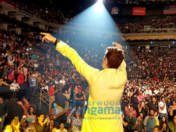 Sonu Nigam performs while on his US and Canada tour