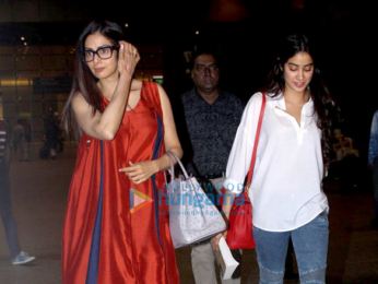 Sridevi, Huma Qureshi & Ileana D'Cruz snapped at the airport