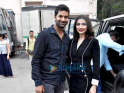 Star cast of ‘Rock On!! 2’ snapped at Mehboob Studio