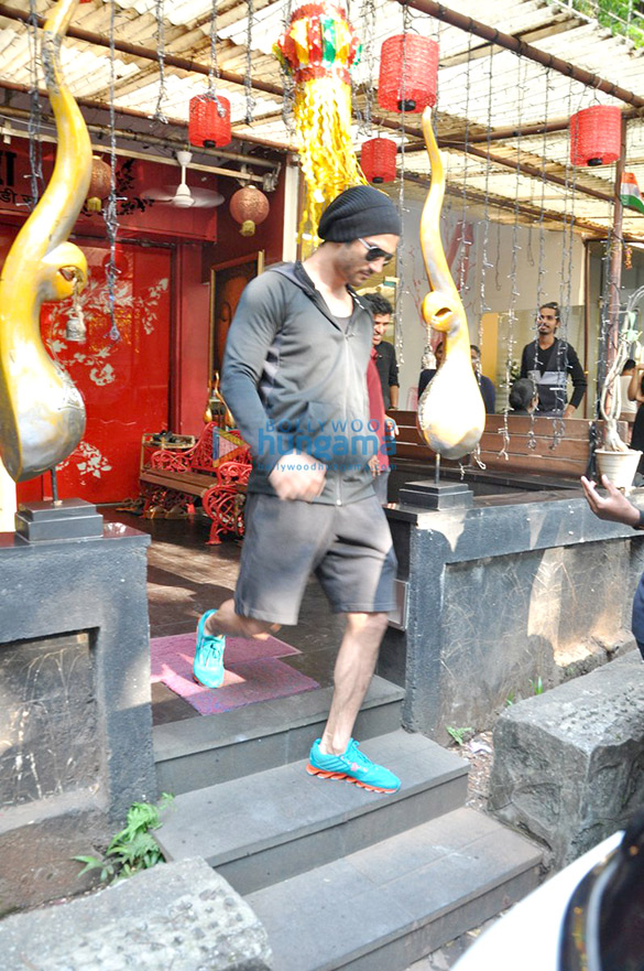 sushant snapped post spa session 3