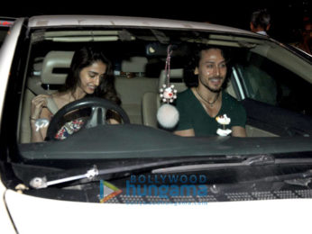 Tiger Shroff & Disha Patani snapped post their dinner at ‘Pizza Express’