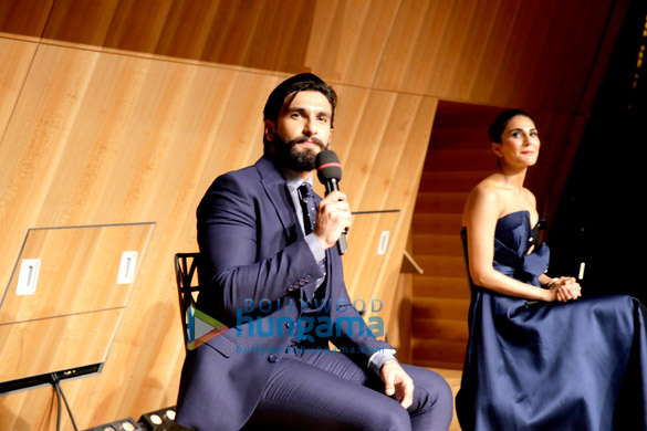 Ranveer Singh & Vaani Kapoor at the trailer launch of ‘Befikre’ in Paris