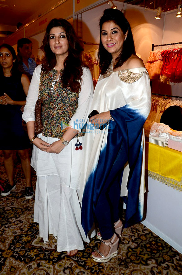twinkle and imran attend helping hands exhibition 8