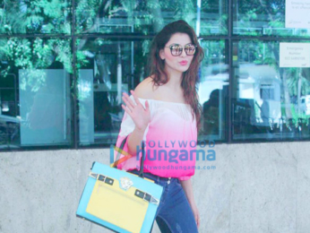 Urvashi Rautela snapped at the Mumbai airport