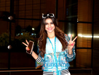 Urvashi Rautela snapped again at Mumbai international airport