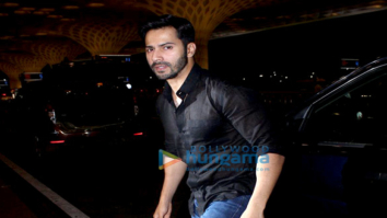 Varun Dhawan & Alia Bhatt depart for ‘Badrinath Ki Dulhania’s shoot in Singapore