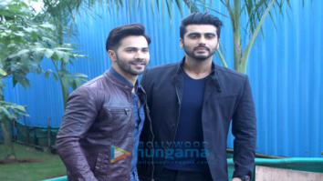 Varun Dhawan & Arjun Kapoor on the sets of ‘Yaaron Ki Baraat’
