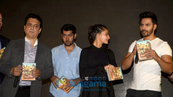 Varun Dhawan, Jacqueline Fernandez & Sajid Nadiadwala at ‘Dishoom- Abu Dhabi Film Commission’ media meet