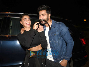 Varun Dhawan, Jacqueline Fernandez & Sajid Nadiadwala at ‘Dishoom- Abu Dhabi Film Commission’ media meet