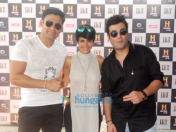 Varun Sharma, Mandira Bedi and Sangram Singh grace History channel’s event for the show Ice Road Truckers