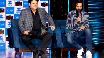 Riteish Deshmukh and Sajid Khan shoot for the TV show Yaaron Ki Baarat