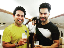 Check out: Varun Dhawan enjoys a lassi party with Sachin Tendulkar
