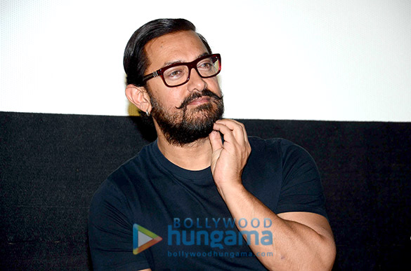 aamir khan at the song launch of haanikaarak bapu from dangal 5