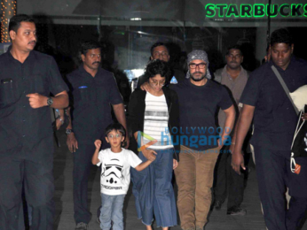 Aamir Khan & family returns from holidays in North East India