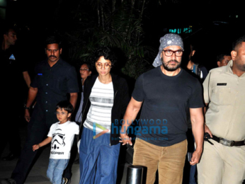 Aamir Khan & family returns from holidays in North East India
