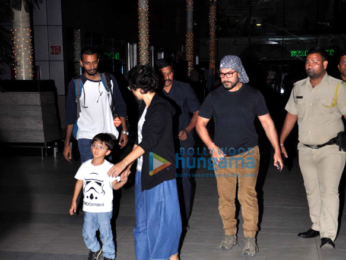 Aamir Khan & family returns from holidays in North East India