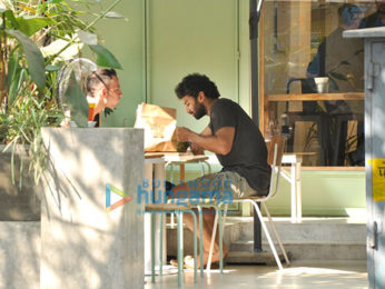 Aditya Roy Kapur snapped post lunch with friend at Suzette Kitchen