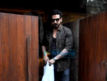 Arjun Kapoor & Zayed Khan snapped in Bandra