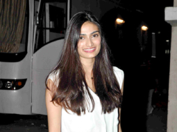 Athiya Shetty snapped on her birthday at Mehboob Studio