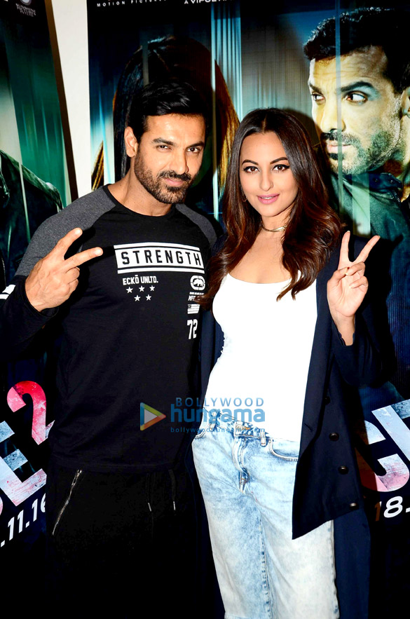 Cast of ‘Force 2’ spotted at Mehboob Studio in Bandra Cast of ‘Force 2’ spotted at Mehboob Studio in Bandra