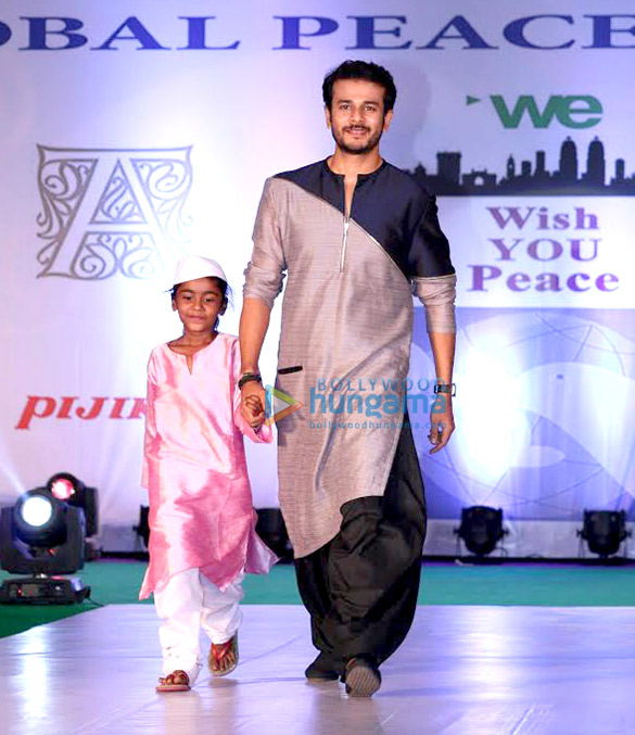 celebs walk the ramp at the global peace initiative 22