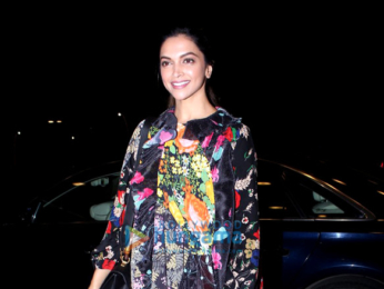 Deepika Padukone departs for Rotterdam