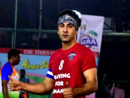 Ranbir Kapoor, Abhishek Bachchan At ASFC Charity Football Match