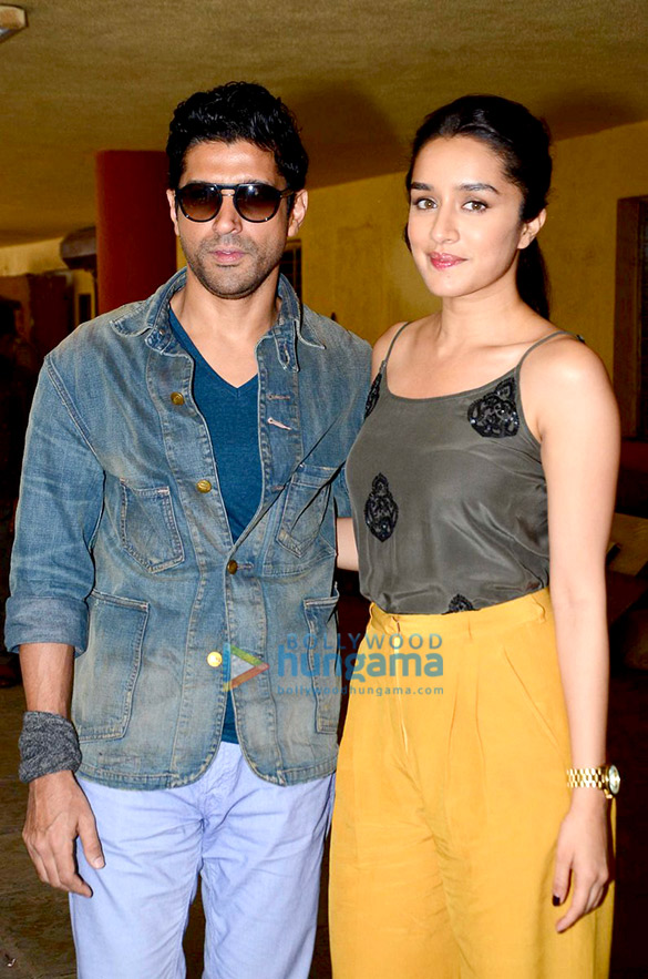 Farhan Akhtar & Shraddha Kapoor promote ‘Rock On!! 2’ on Red FM 93.5 Farhan Akhtar & Shraddha Kapoor promote ‘Rock On!! 2’ on Red FM 93.5