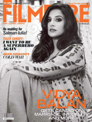 Vidya Balan On The Cover Of Filmfare,Dec 2016