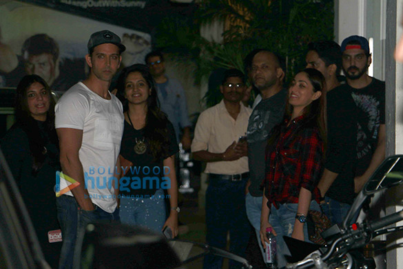 hrithik roshan yami gautam snapped post movie screening at sunny super sound 3
