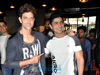 Hrithik Roshan graces his personal trainer's Gym launch