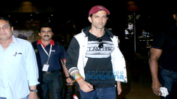 Hrithik Roshan snapped in casuals at the international airport