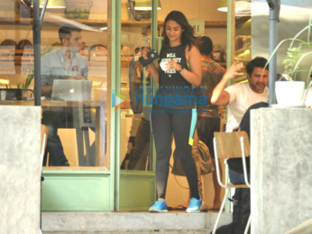 Ileana DCruz snapped post lunch at Suzette