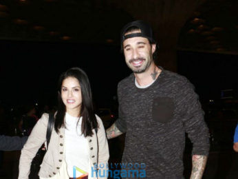 Jacqueline Fernandez and Sunny Leone snapped at the airport