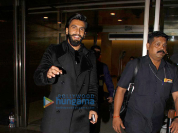 Jacqueline Fernandez & Ranveer Singh snapped at the airport