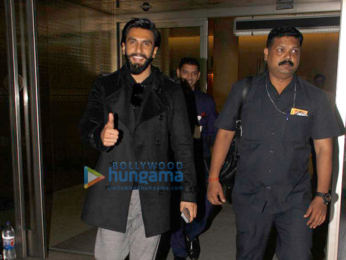 Jacqueline Fernandez & Ranveer Singh snapped at the airport
