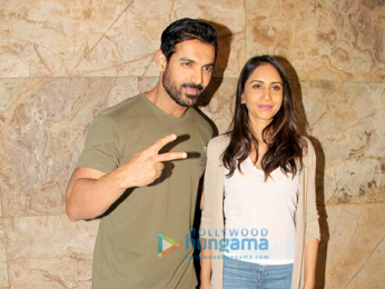 John Abraham, Priya Runchal, Varun Dhawan & Sonakshi Sinha grace the special screening of 'Force 2