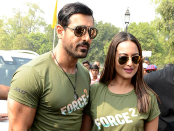 John Abraham & Sonakshi Sinha visit Amar Jawan Jyoti in Delhi to pay tribute to martyrs