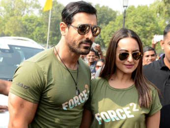 John Abraham & Sonakshi Sinha visit Amar Jawan Jyoti in Delhi to pay tribute to martyrs