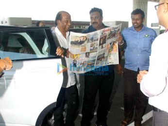 John Abraham, Rajinikanth & Sanjay Dutt snapped at the airport