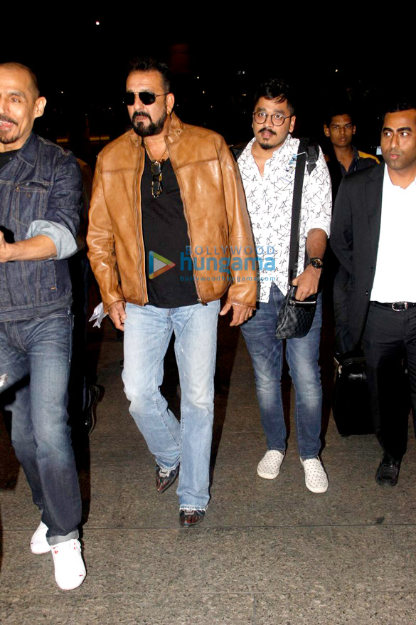 john rajinikanth sanjay snapped at the airport 3