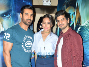 John Abraham, Sonakshi Sinha & Tahir Raj Bhasin promote their film 'Force 2'