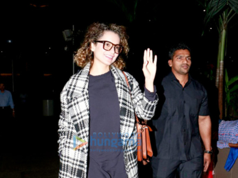 Kangna Ranaut, Saiyami Kher & Shriya Saran snapped at the airport
